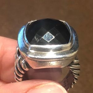 David Yurman Black Onyx Albion Ring